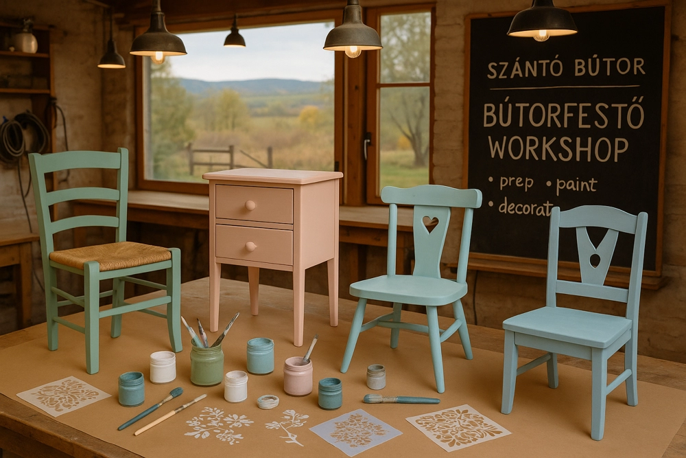 bútorfestő workshop
